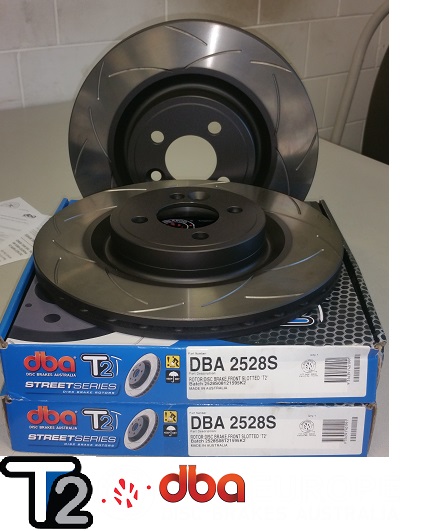 DBA2528S FRONT SLOTTED ROTORS MINI COOPER JCW - Car Torque - Car Torque
