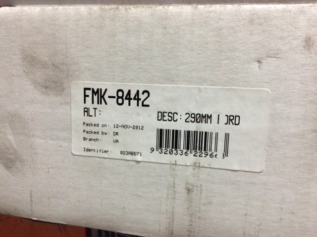 FMK-8442 FG XR6 TURBO CLUTCH KIT - Car Torque - Car Torque