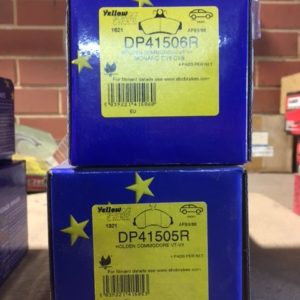 DP41505 & DP41506 COMMODORE DISC PADS VT VX VY & VZ